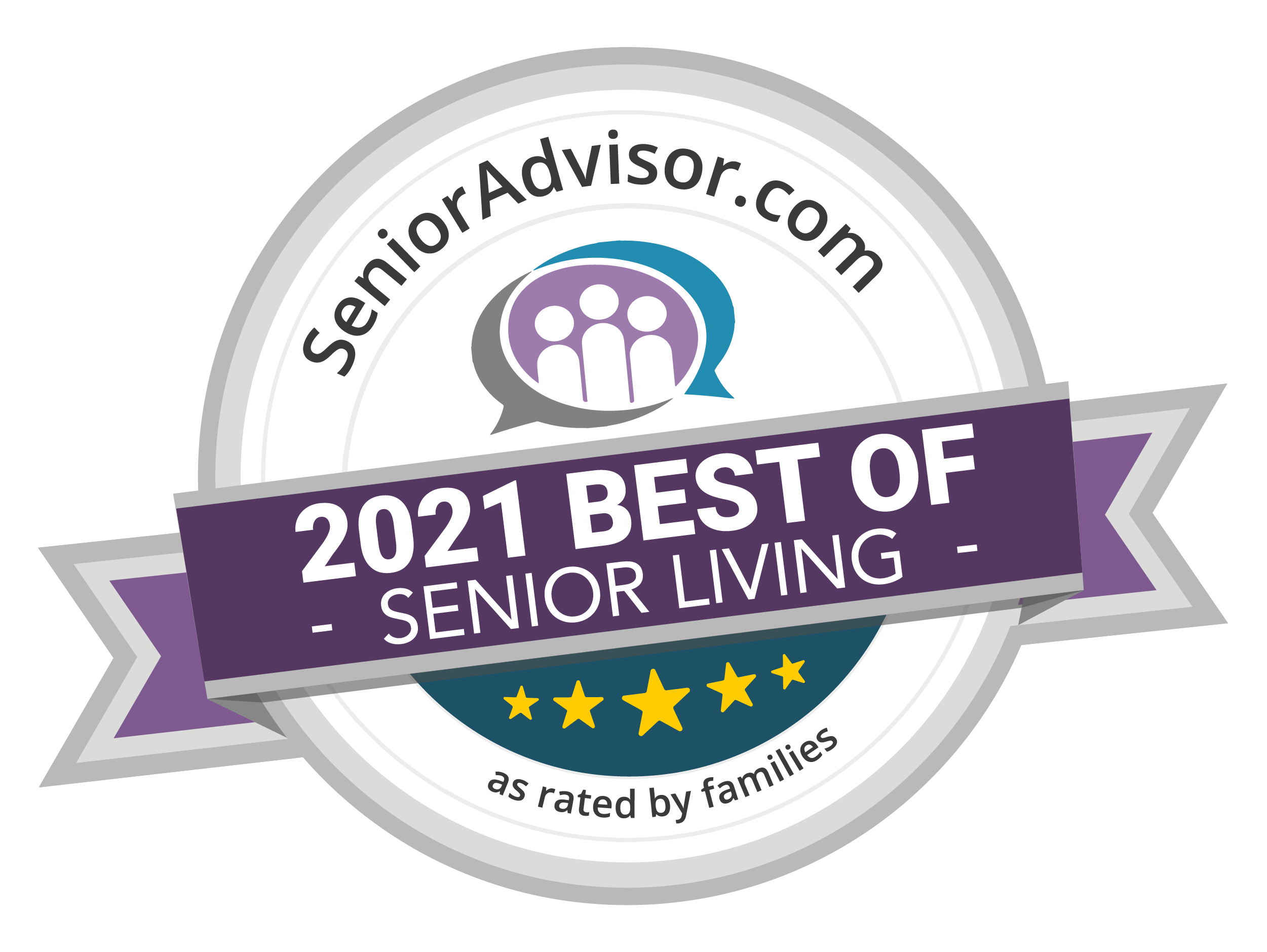 2021 senior living badge